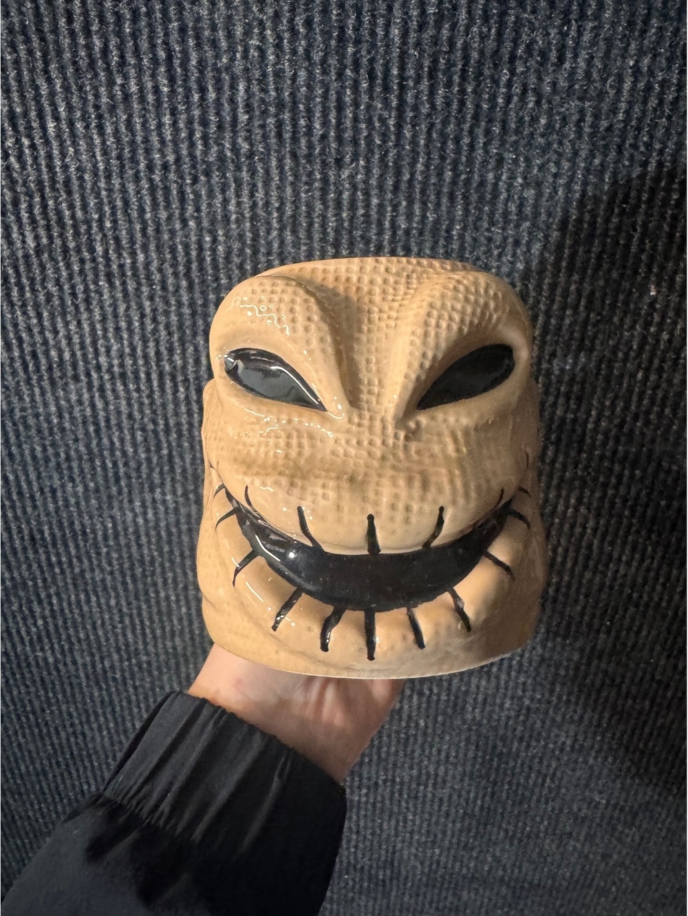 Zak! Oogie Boogie Face The Nightmare Before Christmas Ceramic Mug